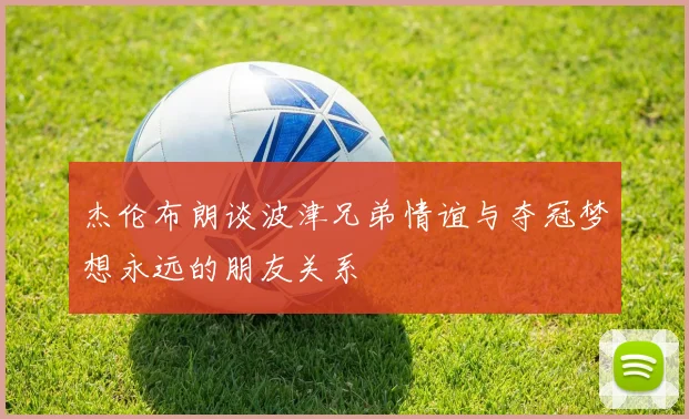 杰伦布朗谈波津兄弟情谊与夺冠梦想永远的朋友关系
